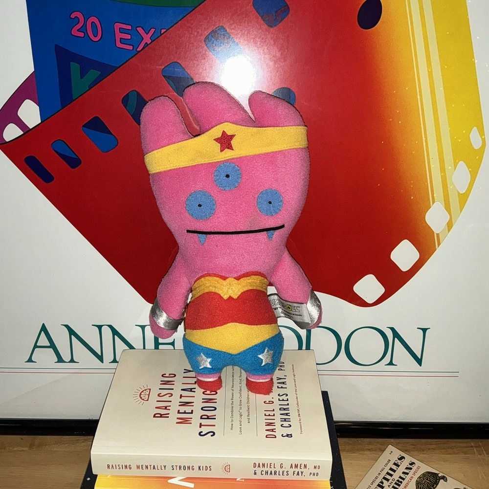 Uglydoll‎ Tray as Wonder Woman Plush 4040421 – DC Comics Crossover Rare HTF